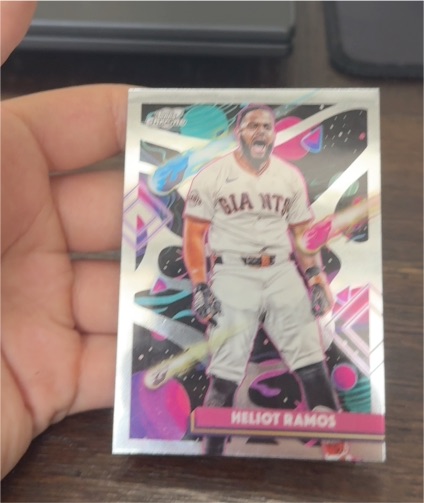 2025 Topps Cosmic Chrome #41 Heliot Ramos — front