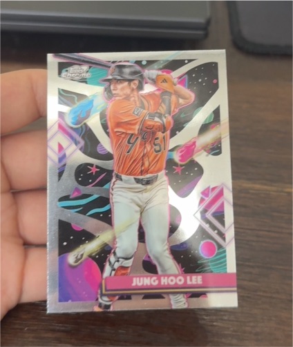 2025 Topps Cosmic Chrome #64 Jung Hoo Lee — front