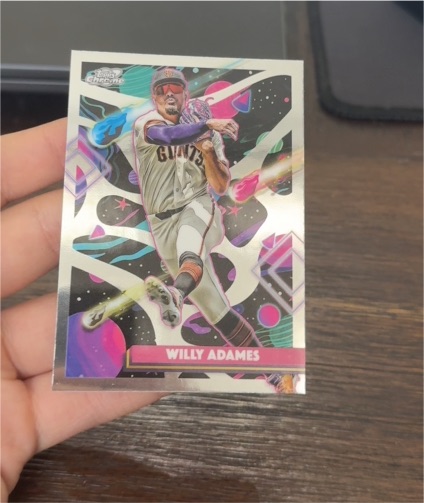 2025 Topps Cosmic Chrome #196 Willy Adames — front
