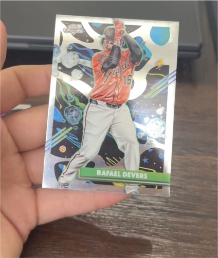 2025 Topps Cosmic Chrome #16 Rafael Devers — front