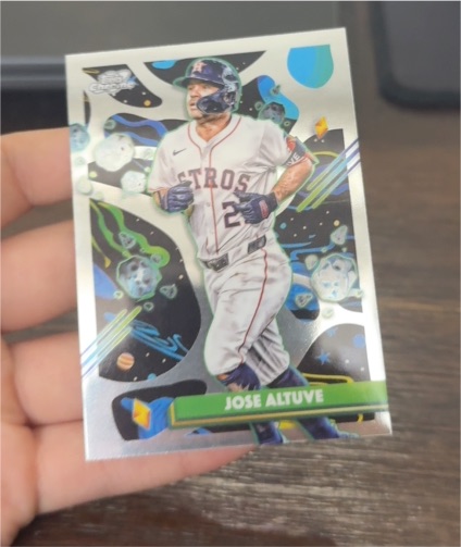 2025 Topps Cosmic Chrome #22 Jose Altuve — front