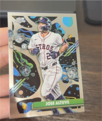 2025 Topps Cosmic Chrome Jose Altuve — front
