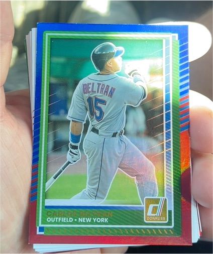 2025 Donruss #4 Carlos Beltran — front