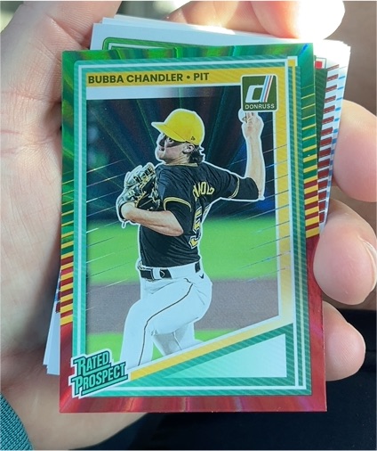 2025 Donruss #193 Bubba Chandler — front