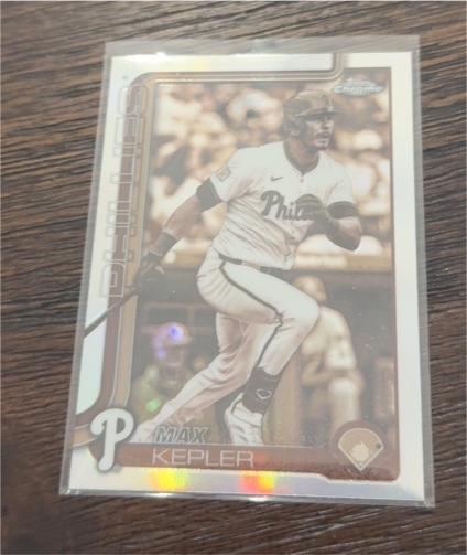 2025 Topps Chrome Update #USC91 Max Kepler — front