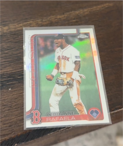2025 Topps Series 1 #148 Ceddanne Rafaela Future Stars Boston Red Sox — front