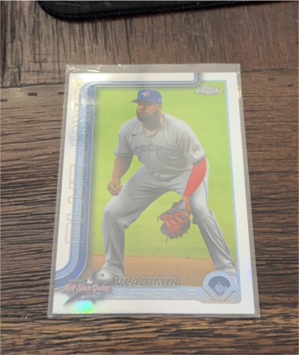2025 Topps Chrome Update Series #ASG-3 Vladimir Guerrero Jr. — front
