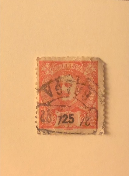 1895 Portugal Correios 25 Reis King Carlos — front
