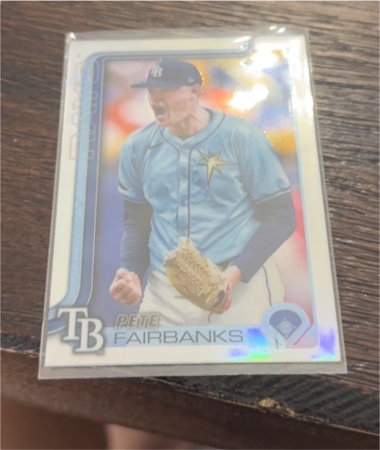 2025 Topps Chrome #84 Pete Fairbanks — front