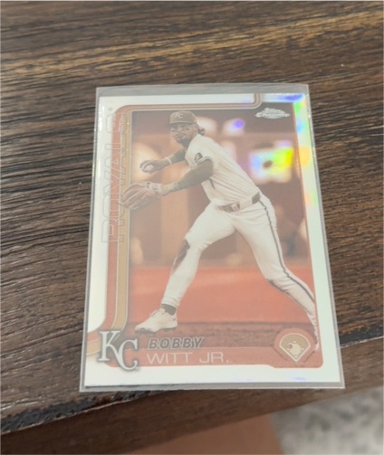 2025 Topps Chrome #93 Bobby Witt Jr. — front