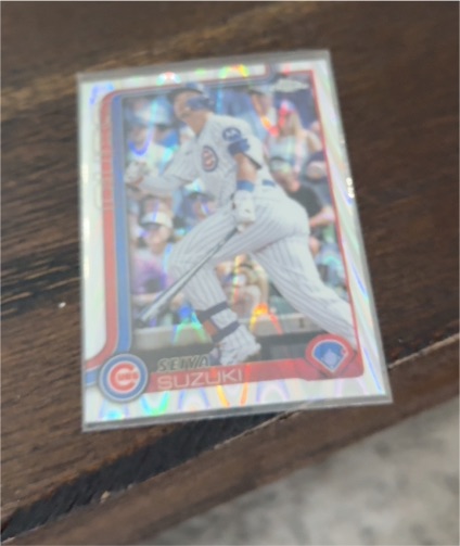 2025 Topps Chrome #210 Seiya Suzuki — front