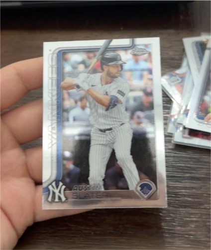 2025 Topps Series 1 #W-1 Austin Slater — front