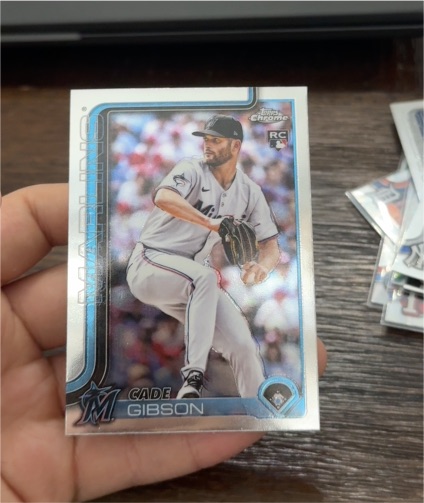2025 Topps Chrome Update #USC181 Cade Gibson — front