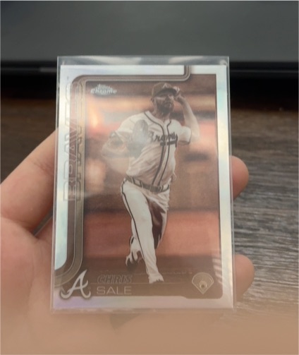 2025 Topps Chrome Sepia Refractor #182 Chris Sale — front