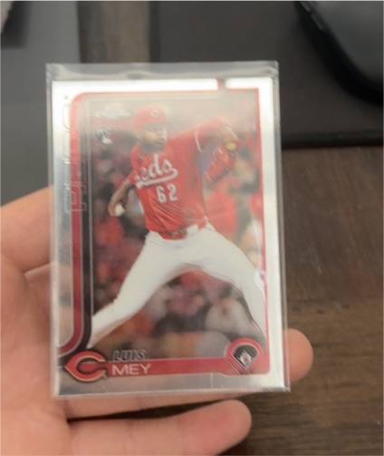2025 Topps Chrome Update #USC140 Luis Mey — front