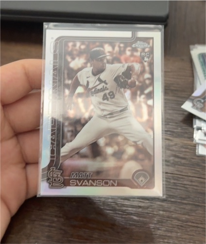 2025 Topps Chrome Update #USC5 Matt Svanson — front