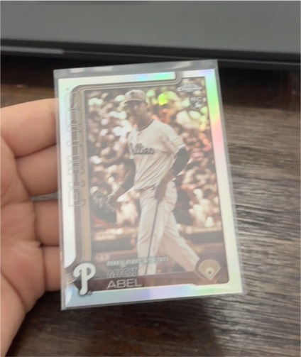 2025 Topps Chrome Update #USC87 Mick Abel — front