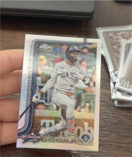 2025 Topps Update #ASG-42 Jazz Chisholm Jr. All-Star Game Foil — front