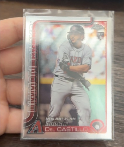 2025 Topps Update #US267 Adrian Del Castillo — front