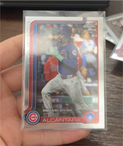 2025 Topps Chrome Update #US128 Kevin Alcantara — front