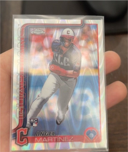 2025 Topps Chrome #155 Angel Martinez — front