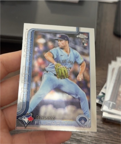 2025 Topps Update Series #US138 Mason Fluharty — front