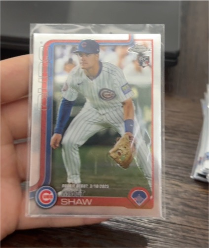 2025 Topps Chrome #219 Matt Shaw — front
