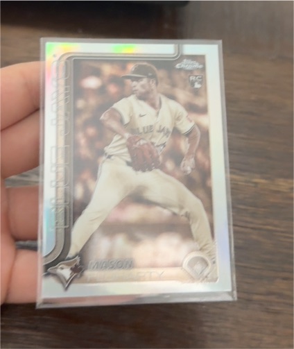 2025 Topps Chrome #138 Mason Fluharty — front