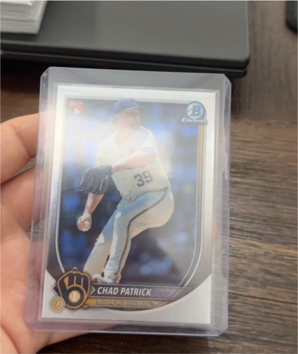 2025 Bowman Chrome #28 Chad Patrick — front
