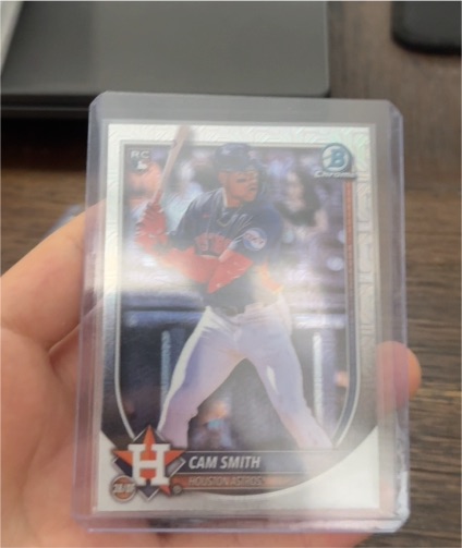 2025 Bowman Chrome #77 Cam Smith — front