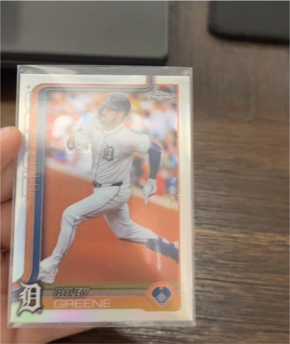 2025 Topps Series 1 #332 Riley Greene — front