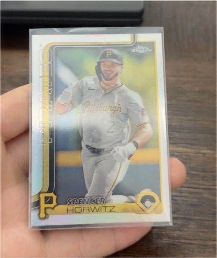 2025 Topps Chrome #243 Spencer Horwitz — front