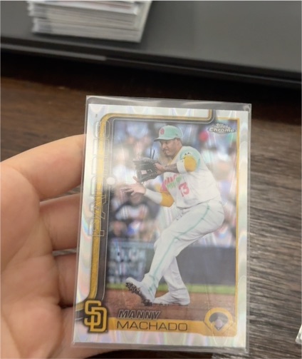 2025 Topps Chrome #53 Manny Machado — front