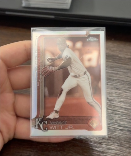 2025 Topps Chrome #93 Bobby Witt Jr. — front