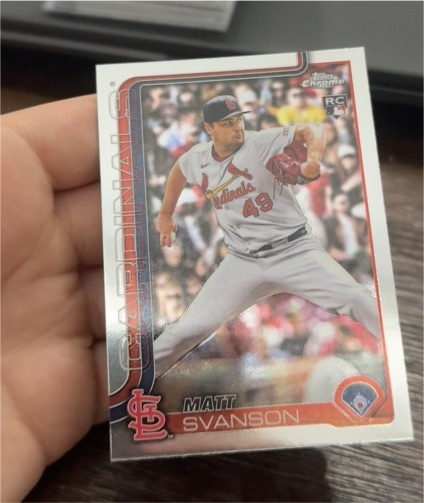 2025 Topps Update Series #US293 Matt Svanson — front