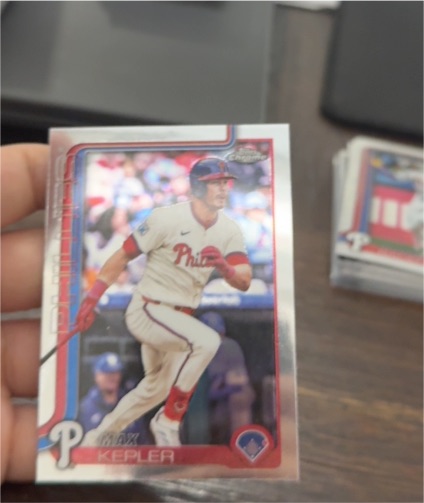 2025 Topps Chrome #216 Max Kepler — front