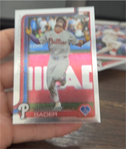 2025 Topps Chrome Update Series #USC32 Harrison Bader — front