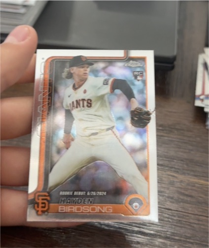 2025 Topps Update #US34 Hayden Birdsong — front
