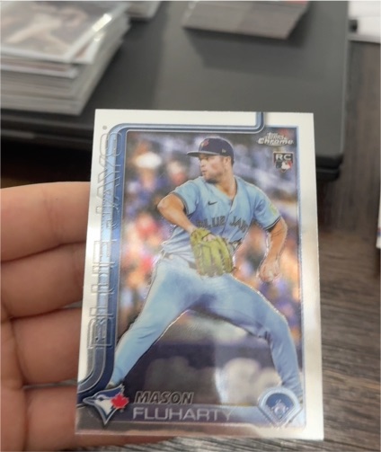 2025 Topps Chrome Update #US138 Mason Fluharty — front