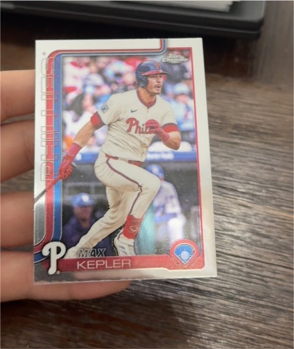 2025 Topps Chrome Update #USC91 Max Kepler — front