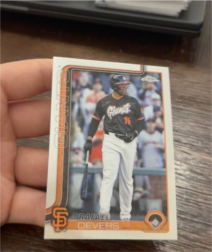 2025 Topps Update Series #US300 Rafael Devers — front