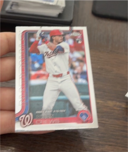 2025 Topps Update #US223 Dylan Crews — front
