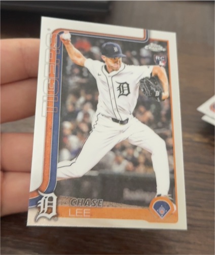2025 Topps Chrome Update #USC43 Chase Lee — front