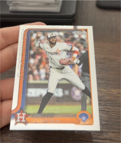 2025 Topps Chrome Update #USC164 Carlos Correa — front