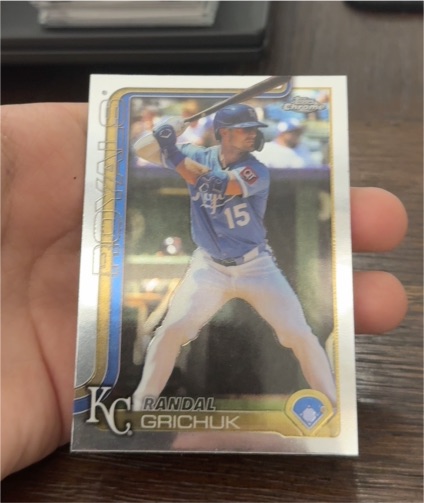 2025 Topps Chrome Update #USC158 Randal Grichuk — front