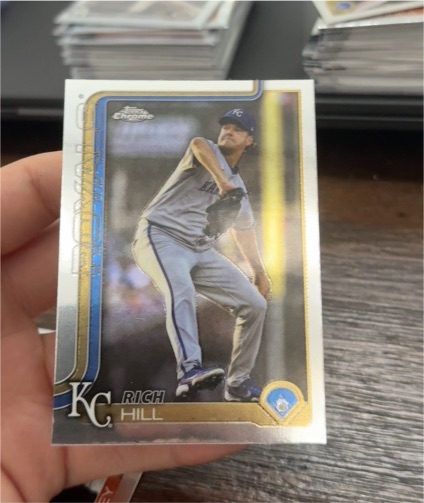 2025 Topps Chrome Update #USC64 Rich Hill — front