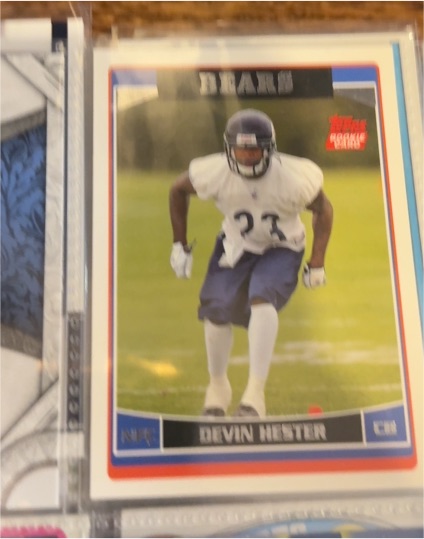 2006 Topps #334 Devin Hester — front