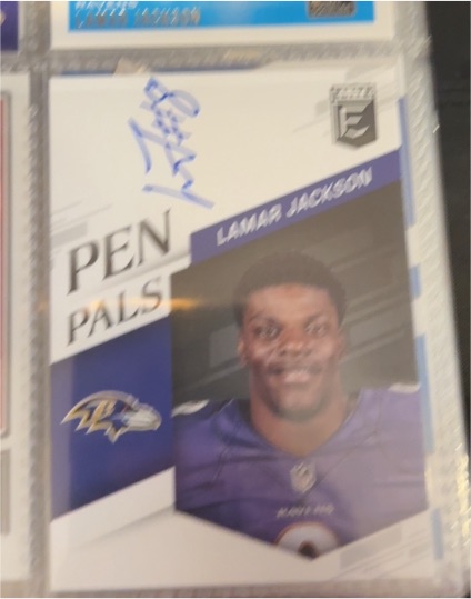 2018 Donruss Elite #PP-LJ Lamar Jackson — front
