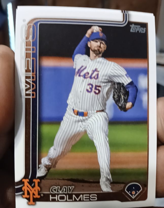 2025 Topps Update #US245 Clay Holmes — front