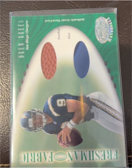 2001 Leaf Certified Materials #141 Drew Brees — front